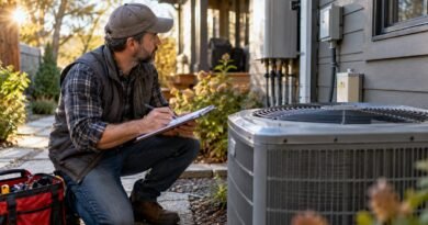 Conceptual editorial photograph: A Home Maintenance Calendar Built Around Your Actual Equipment.